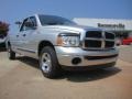 2005 Bright Silver Metallic Dodge Ram 1500 SLT Quad Cab  photo #1