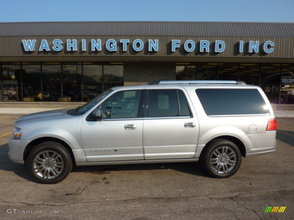 2010 Navigator L 4x4 - Ingot Silver Metallic / Charcoal Black photo #1