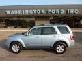 2008 Light Ice Blue Ford Escape Hybrid 4WD #52362108