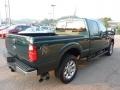 2011 Forest Green Metallic Ford F250 Super Duty Lariat Crew Cab 4x4  photo #4