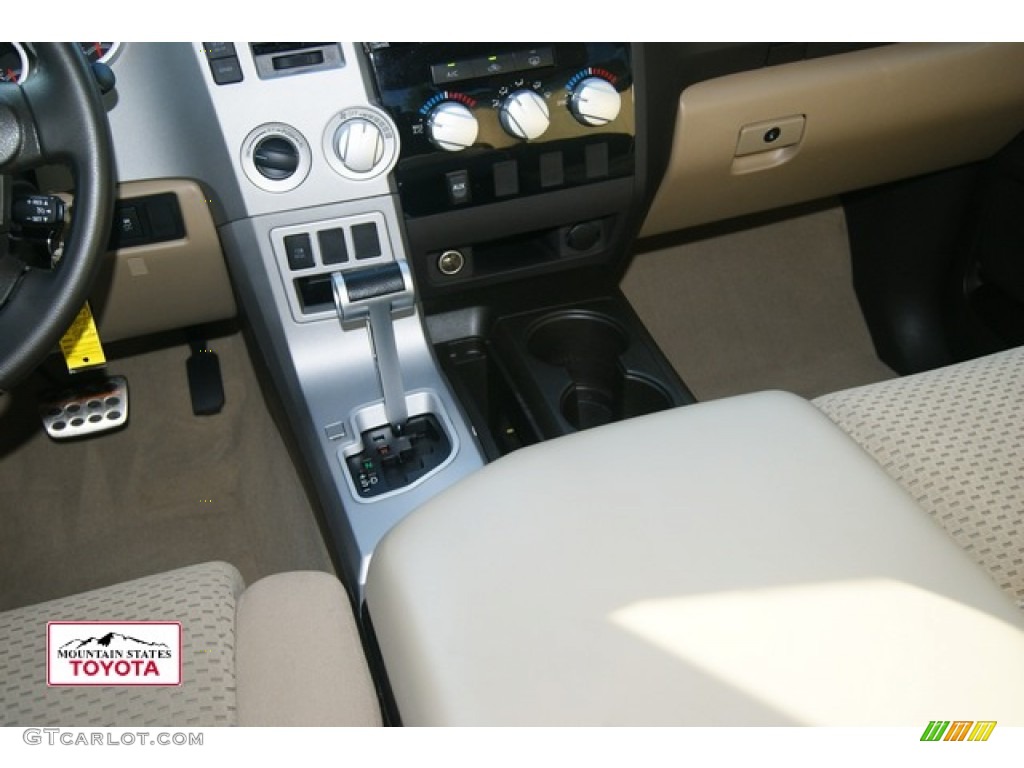 2007 Tundra SR5 TRD CrewMax 4x4 - Pyrite Mica / Beige photo #27