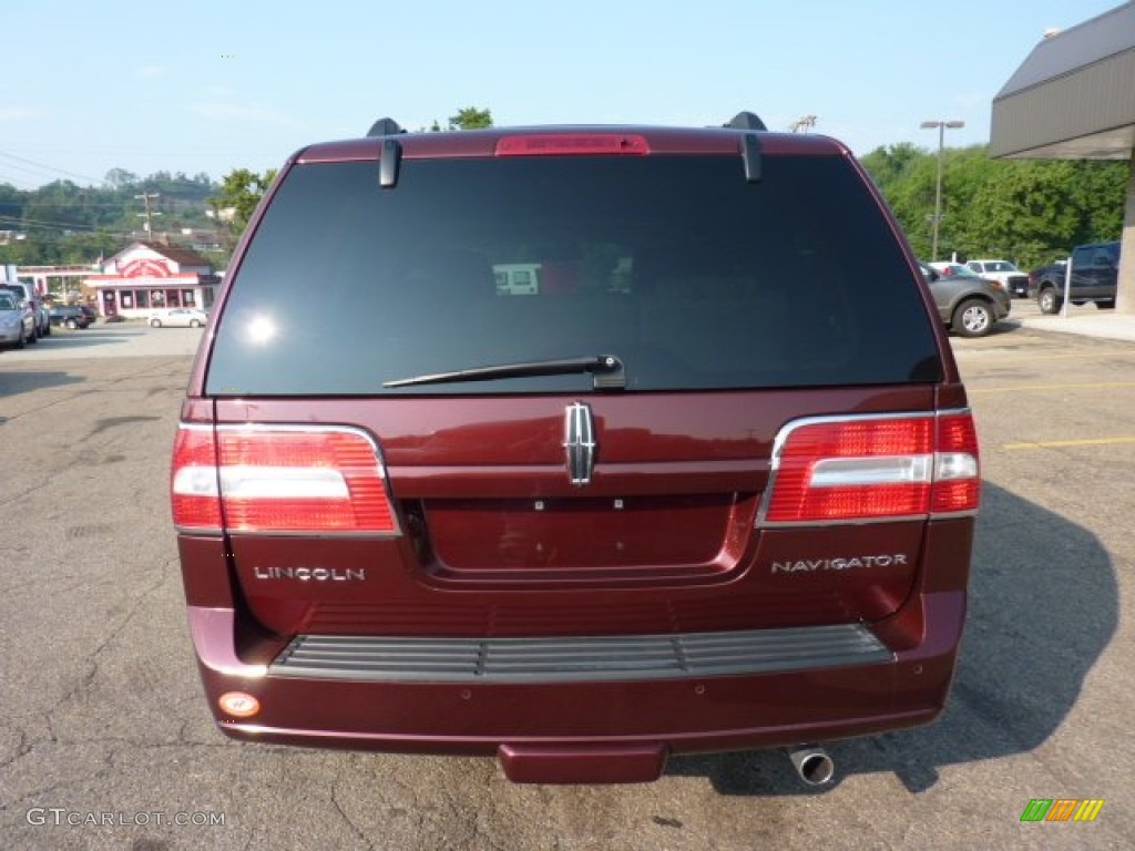 2010 Navigator 4x4 - Royal Red Metallic / Stone photo #3