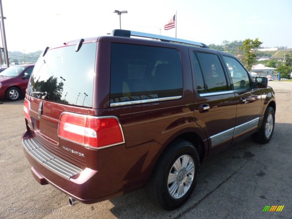 2010 Navigator 4x4 - Royal Red Metallic / Stone photo #4