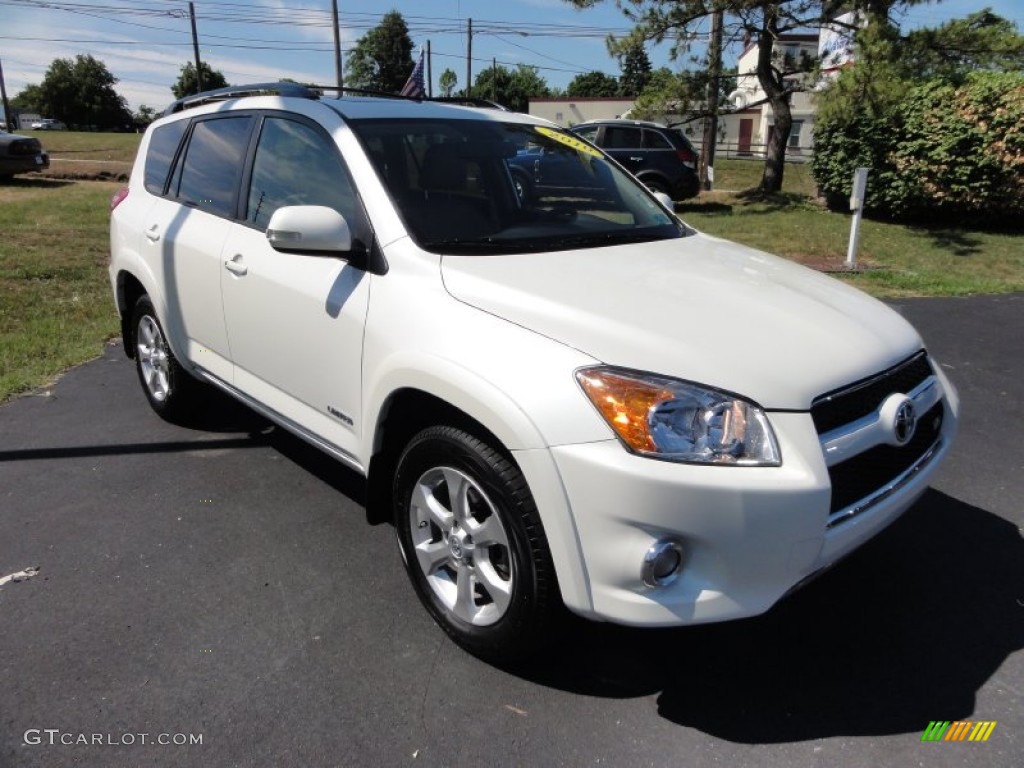 Blizzard White Pearl 2010 Toyota RAV4 Limited V6 4WD Exterior Photo #52367764