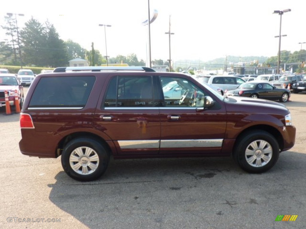 2010 Navigator 4x4 - Royal Red Metallic / Stone photo #5