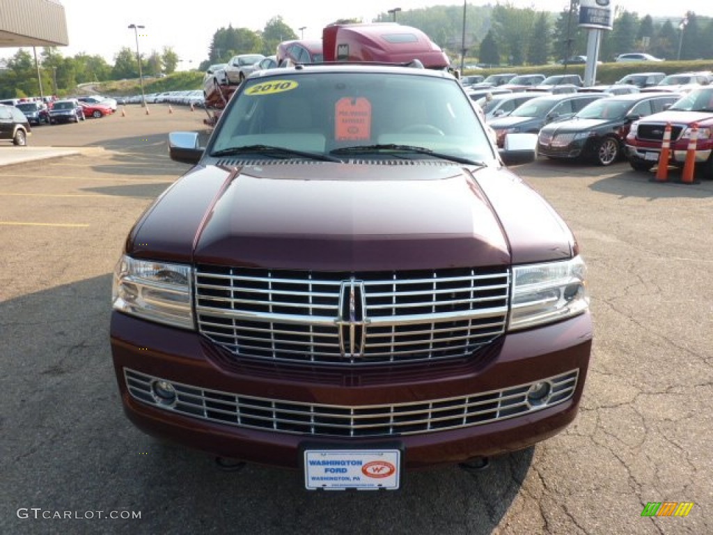 2010 Navigator 4x4 - Royal Red Metallic / Stone photo #7