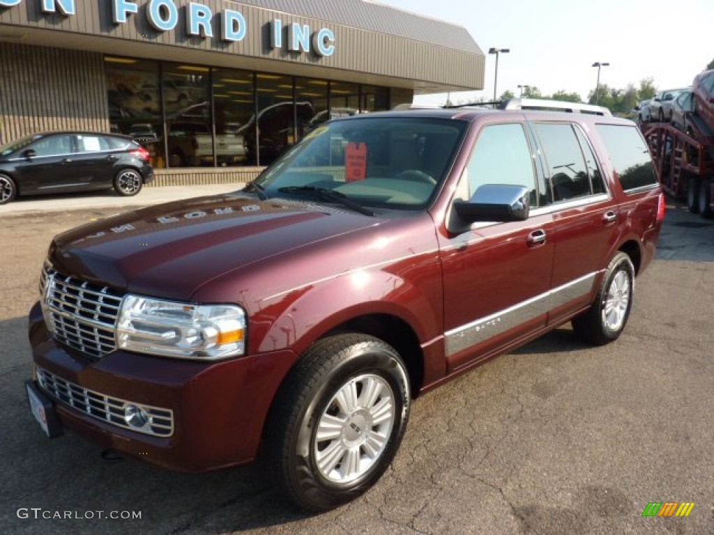 2010 Navigator 4x4 - Royal Red Metallic / Stone photo #8