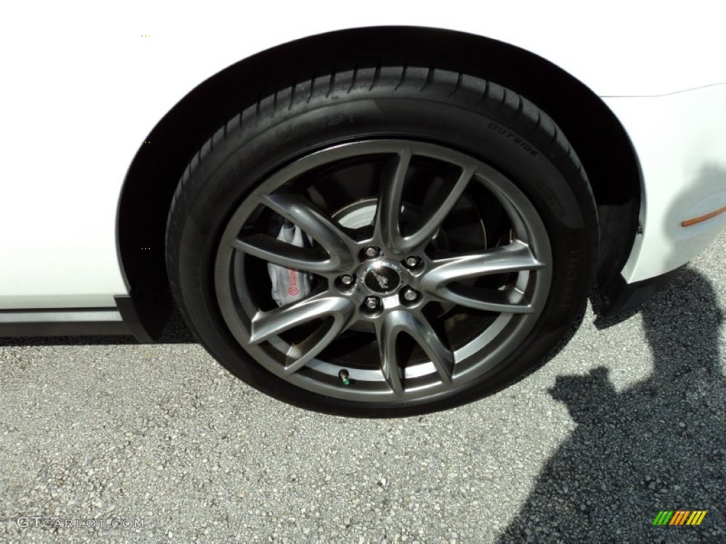 2011 Mustang GT Premium Coupe - Performance White / Charcoal Black photo #3