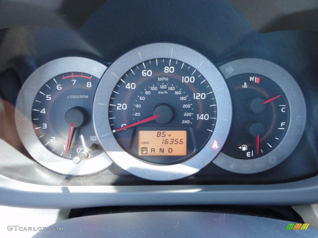 2010 Toyota RAV4 Limited V6 4WD Gauges Photo #52368235