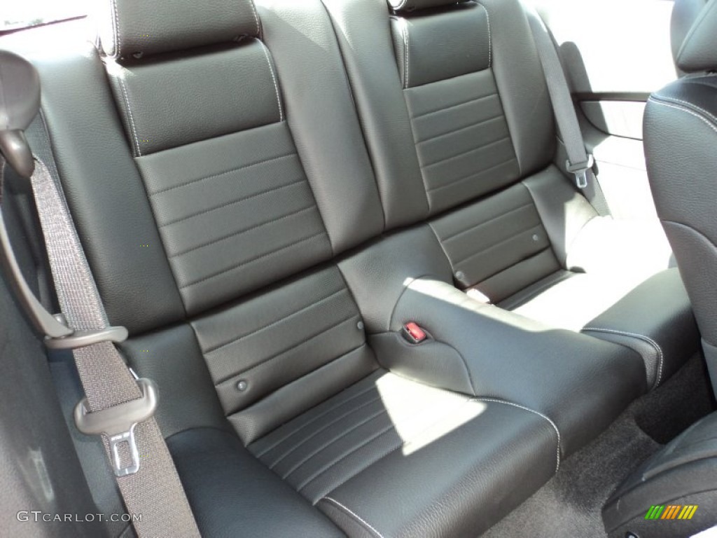 Charcoal Black Interior 2011 Ford Mustang GT Premium Coupe Photo #52368328