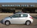 2008 Brilliant Silver Nissan Versa 1.8 SL Hatchback  photo #1