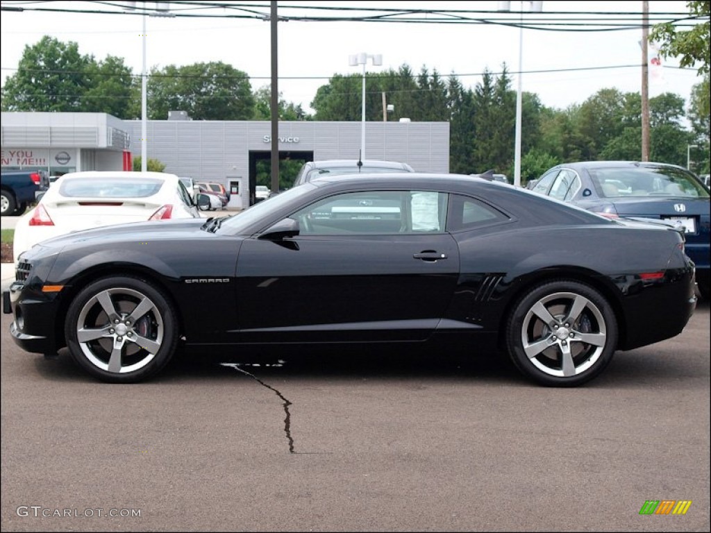 Black 2010 Chevrolet Camaro SS/RS Coupe Exterior Photo #52369456
