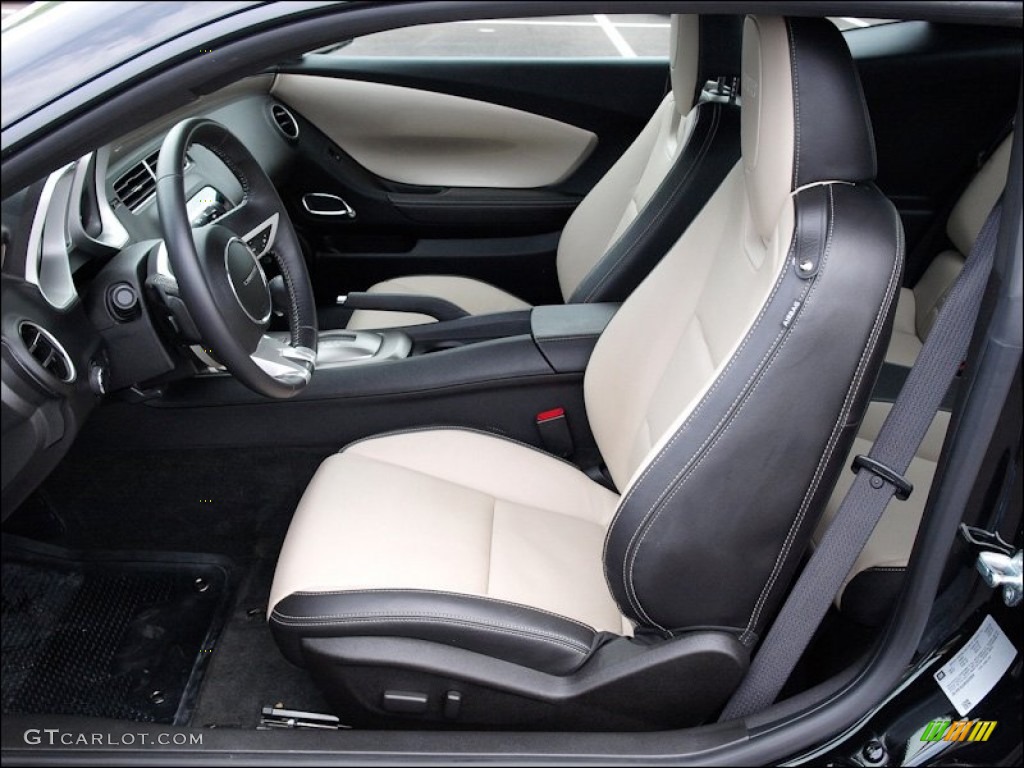 Beige Interior 2010 Chevrolet Camaro SS/RS Coupe Photo #52369555