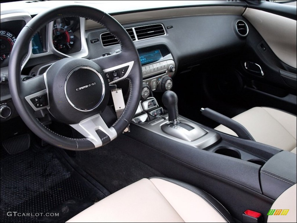 Beige Interior 2010 Chevrolet Camaro SS/RS Coupe Photo #52369575