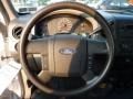 Medium/Dark Flint 2008 Ford F150 XL SuperCab 4x4 Steering Wheel