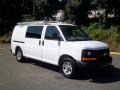 Summit White - Express 1500 Commercial Utility Van Photo No. 2