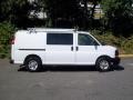 Summit White - Express 1500 Commercial Utility Van Photo No. 3