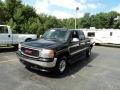 2002 Onyx Black GMC Sierra 1500 HD SLT Crew Cab 4x4  photo #2