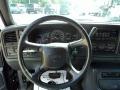 Graphite 2002 GMC Sierra 1500 HD SLT Crew Cab 4x4 Steering Wheel