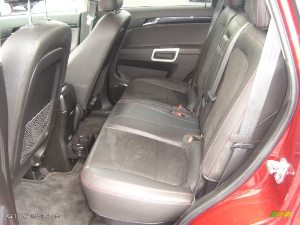 Black Interior 2008 Saturn VUE Red Line AWD Photo #52370572