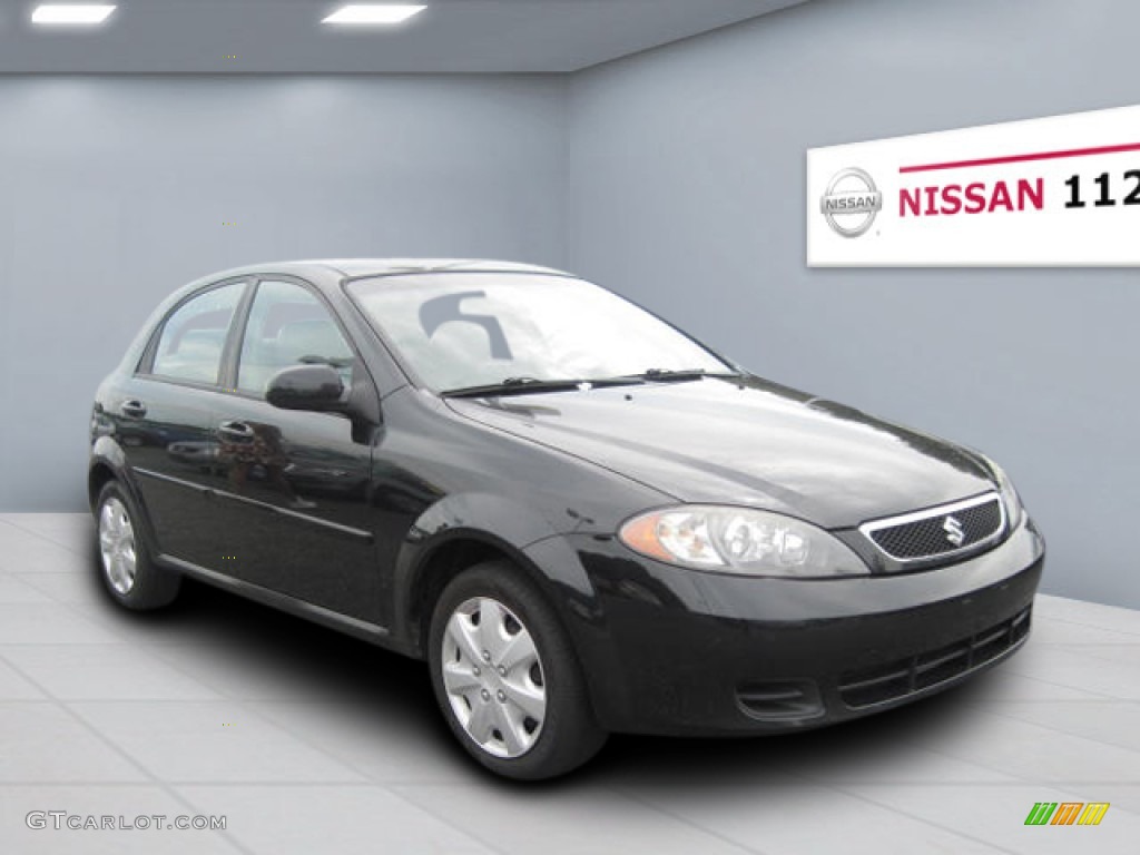 2007 Reno  - Fantasy Black Metallic / Grey photo #4
