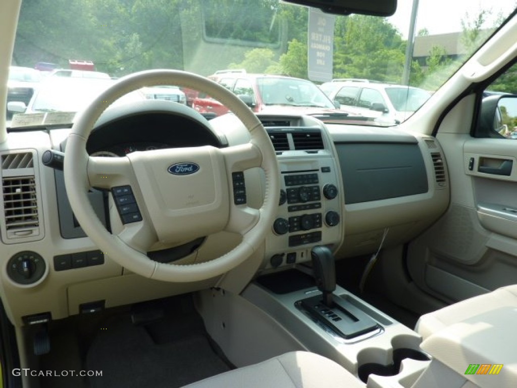 2012 Ford Escape XLT 4WD Stone Dashboard Photo #52372435