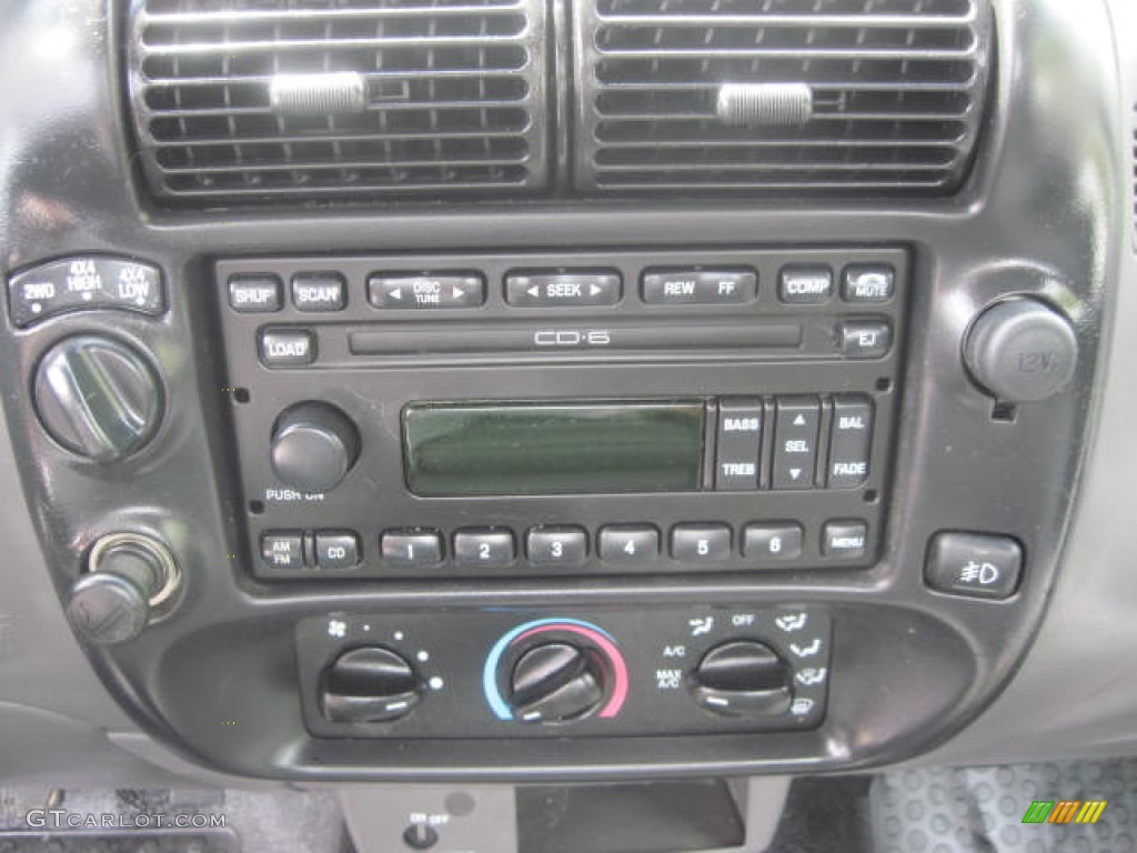 2001 Ranger Edge Regular Cab 4x4 - Bright Red / Dark Graphite photo #8