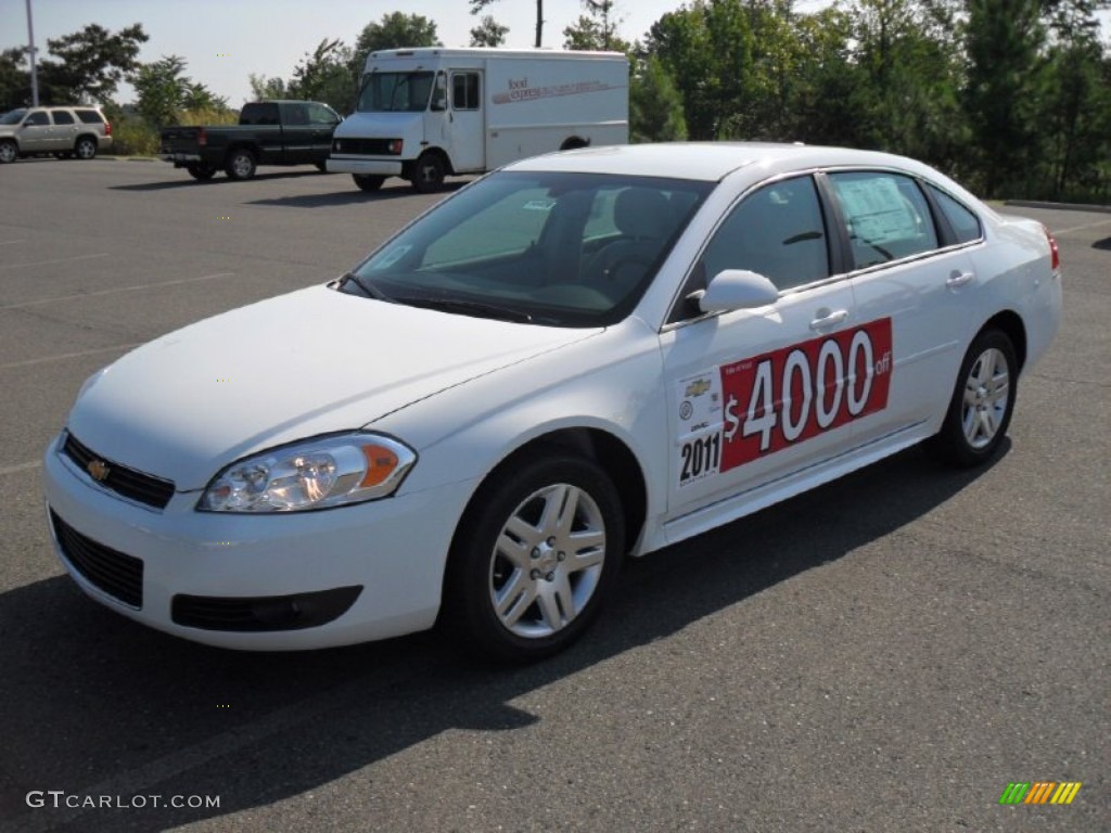 2011 Impala LT - Summit White / Gray photo #1