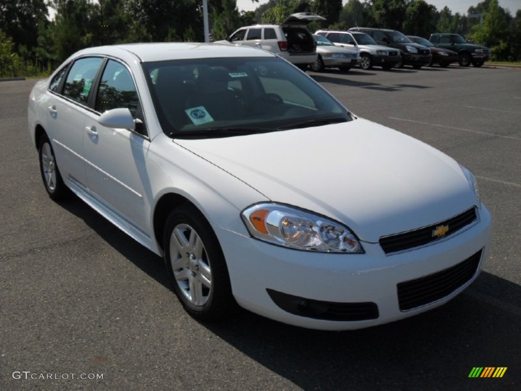 2011 Impala LT - Summit White / Gray photo #5
