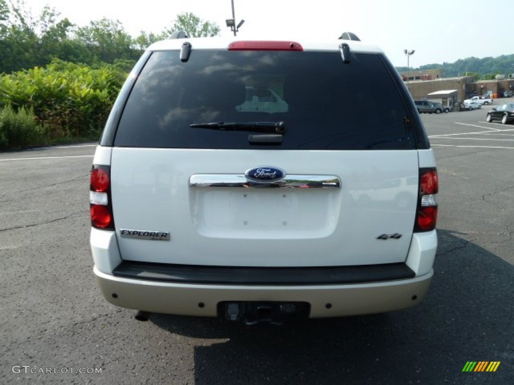 2008 Explorer Eddie Bauer 4x4 - White Suede / Camel photo #3