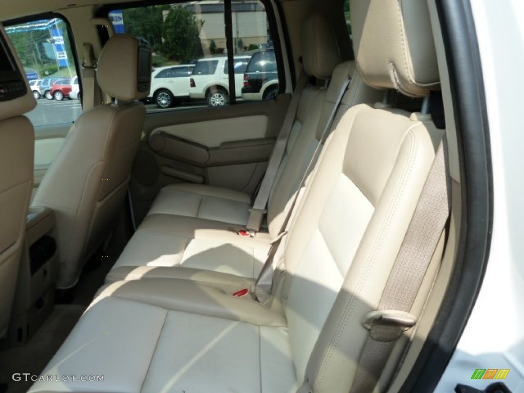 2008 Explorer Eddie Bauer 4x4 - White Suede / Camel photo #9