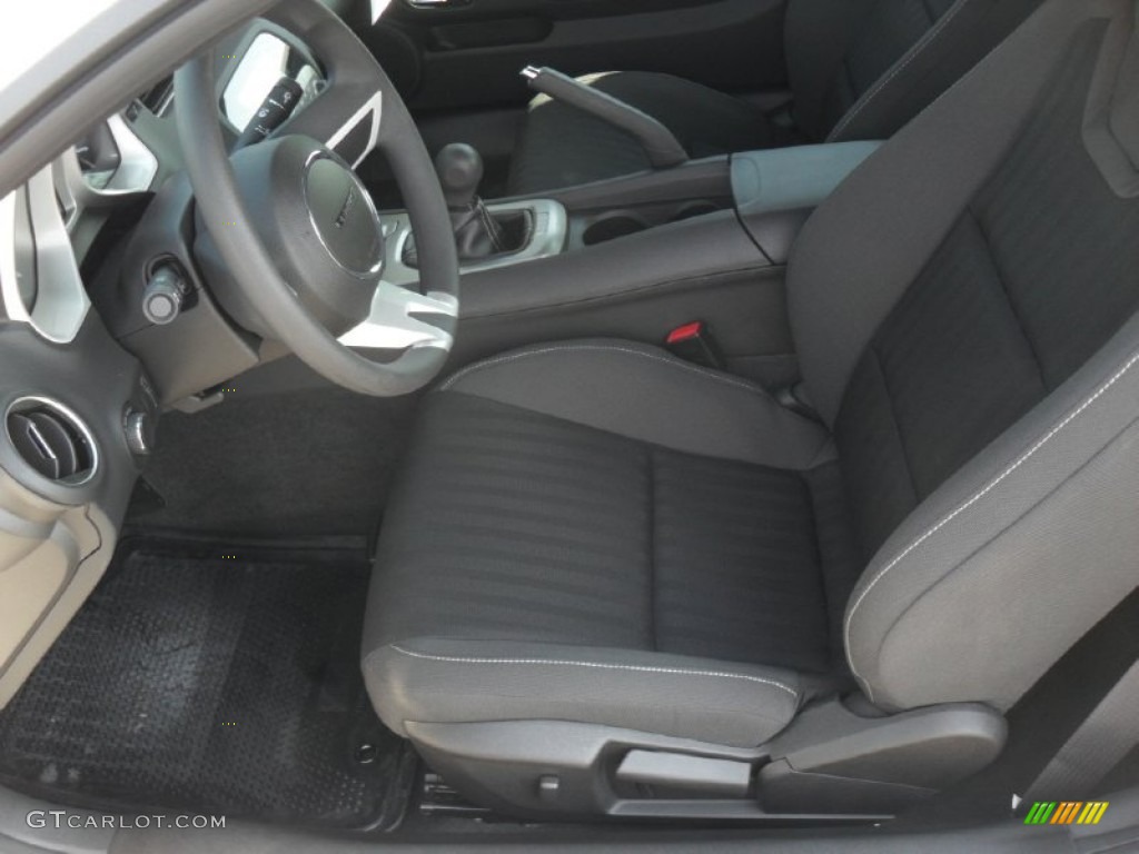Black Interior 2011 Chevrolet Camaro LS Coupe Photo #52373578