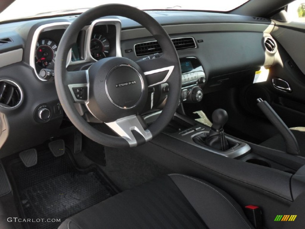 Black Interior 2011 Chevrolet Camaro LS Coupe Photo #52373821