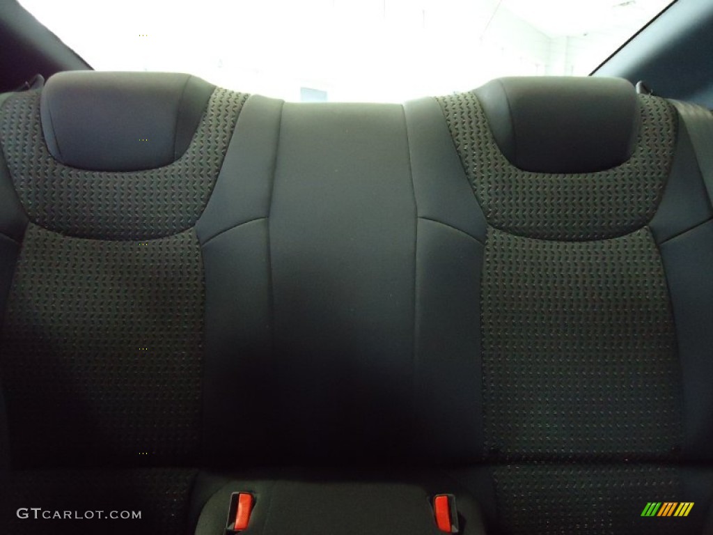 Black Cloth Interior 2012 Hyundai Genesis Coupe 2.0T Photo #52373830
