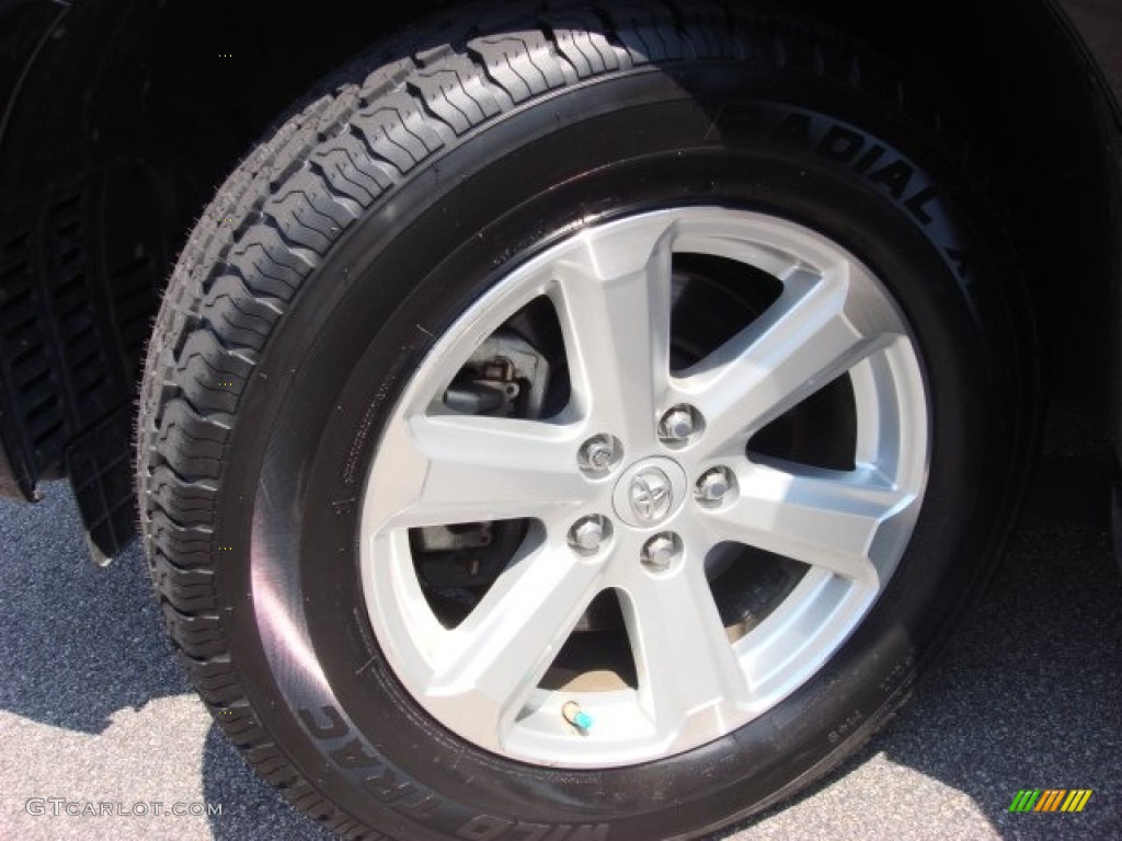 2009 Highlander V6 4WD - Black / Sand Beige photo #23