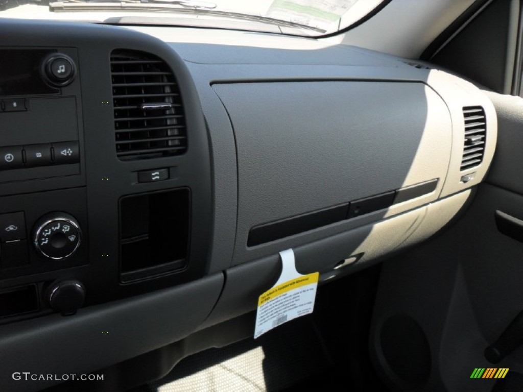 2011 Silverado 1500 Regular Cab - Summit White / Dark Titanium photo #14