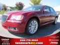 2011 Deep Cherry Red Crystal Pearl Chrysler 300 C Hemi  photo #1