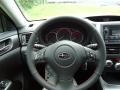 Carbon Black 2011 Subaru Impreza WRX Wagon Steering Wheel