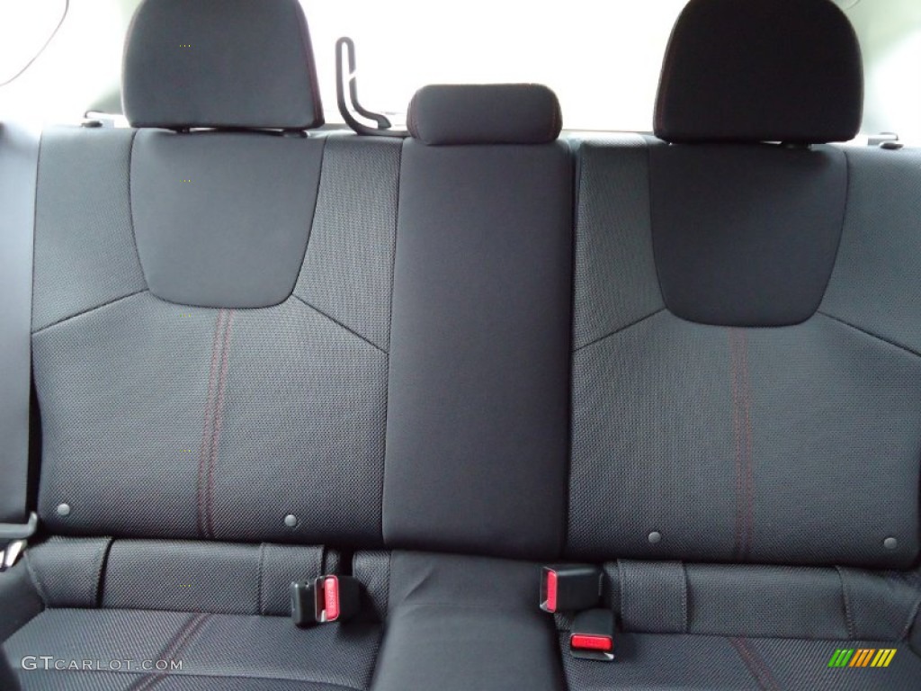 Carbon Black Interior 2011 Subaru Impreza WRX Wagon Photo #52374751