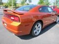 2011 Toxic Orange Pearl Dodge Charger R/T Plus  photo #3