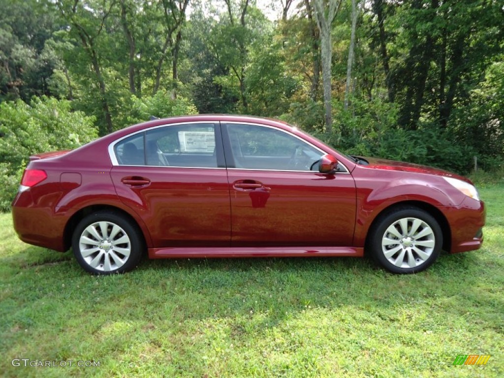Ruby Red Pearl 2011 Subaru Legacy 2.5i Limited Exterior Photo #52375123