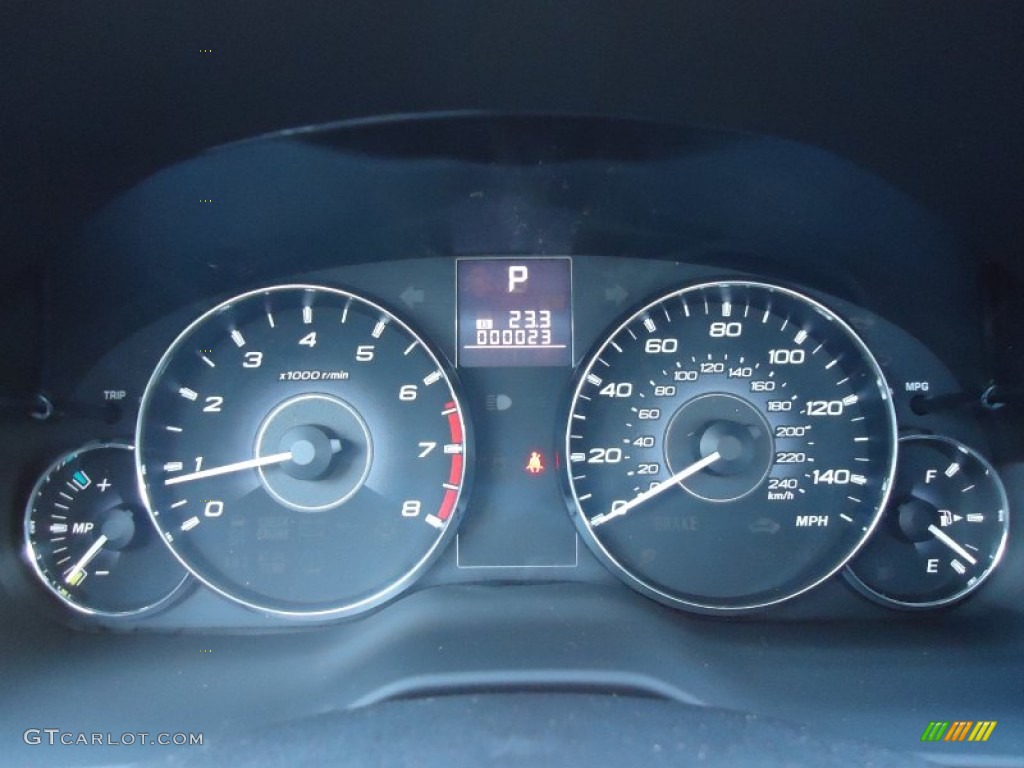 2011 Subaru Legacy 2.5i Limited Gauges Photo #52375315