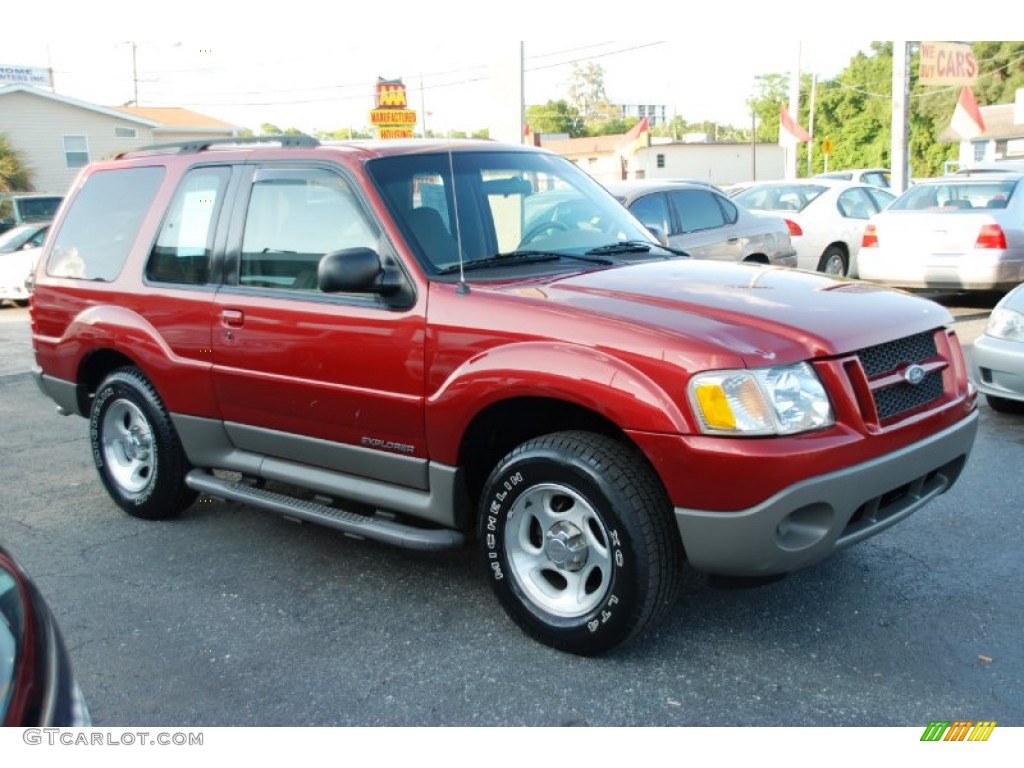 Toreador Red Metallic 2002 Ford Explorer Sport Exterior Photo #52375486