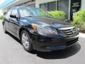 2011 Crystal Black Pearl Honda Accord SE Sedan  photo #1