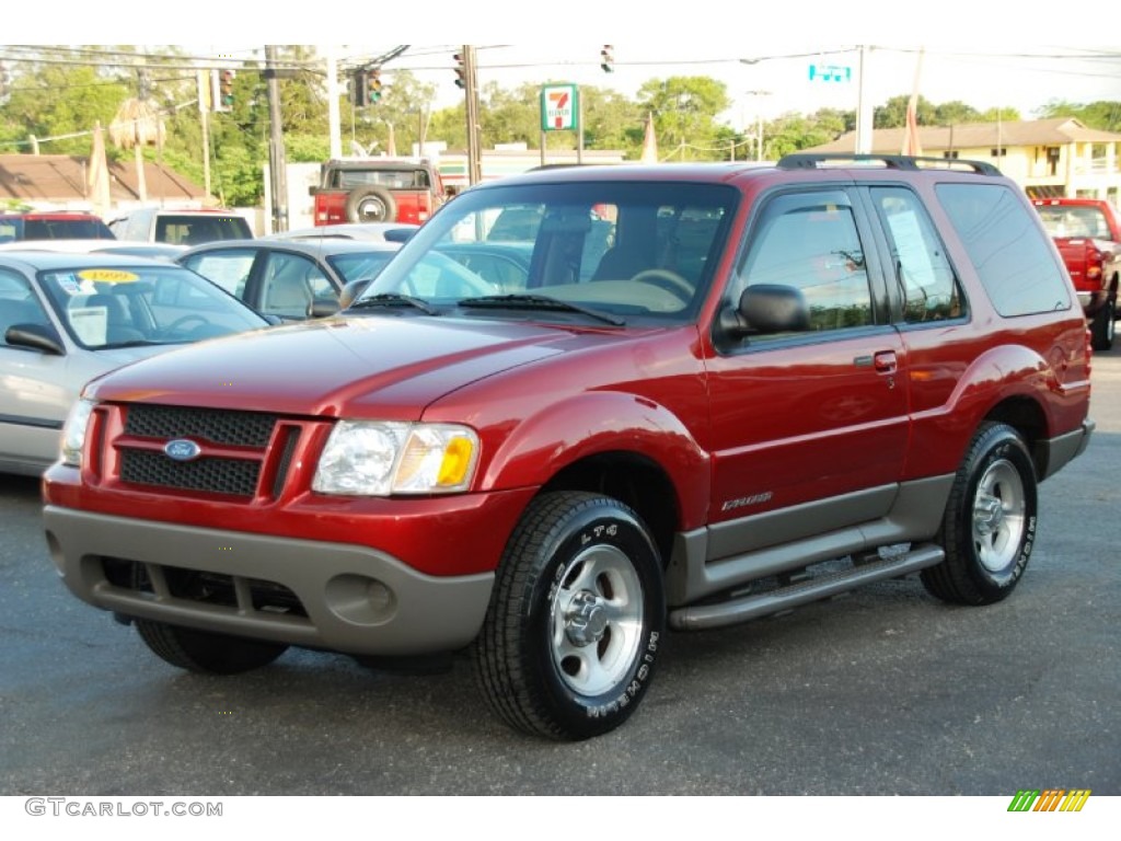 Toreador Red Metallic 2002 Ford Explorer Sport Exterior Photo #52375504