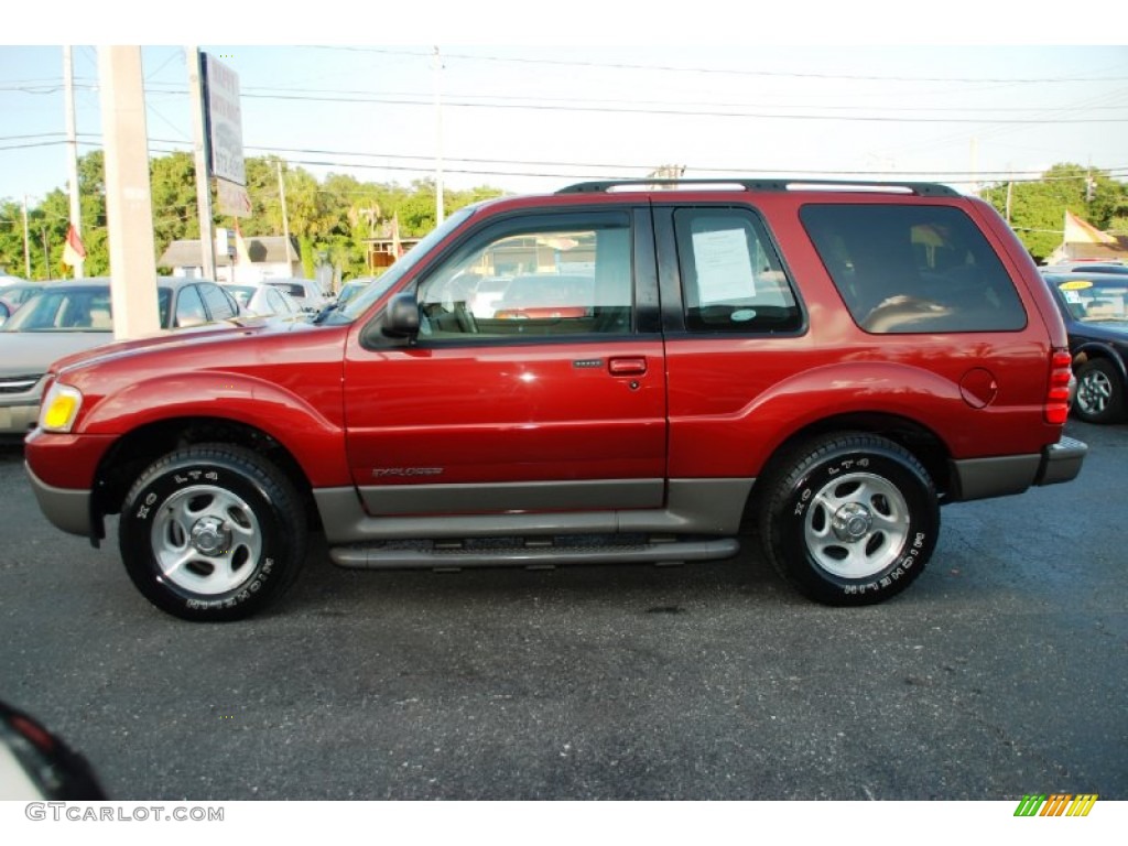 Toreador Red Metallic 2002 Ford Explorer Sport Exterior Photo #52375534