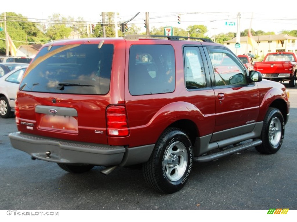 Toreador Red Metallic 2002 Ford Explorer Sport Exterior Photo #52375624