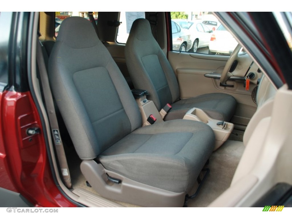 Medium Parchment Interior 2002 Ford Explorer Sport Photo #52375738