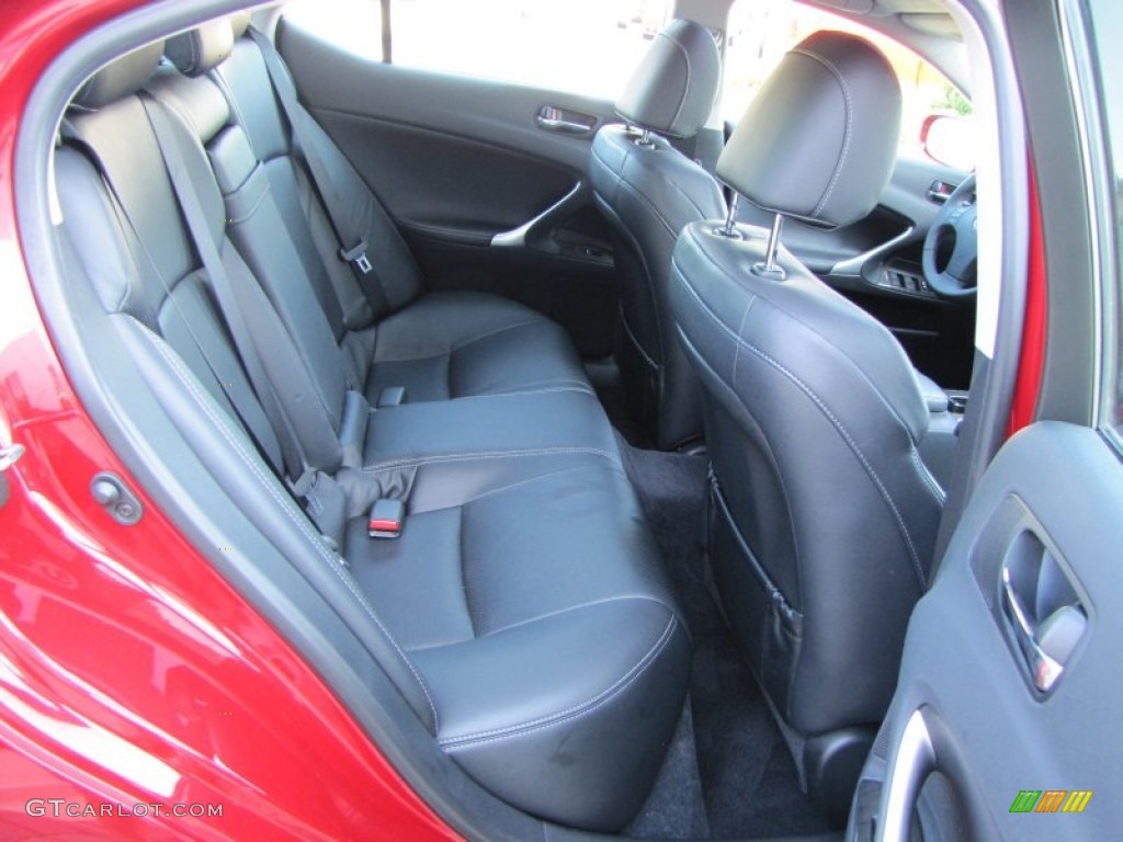 Black Interior 2010 Lexus IS 250 Photo #52376131