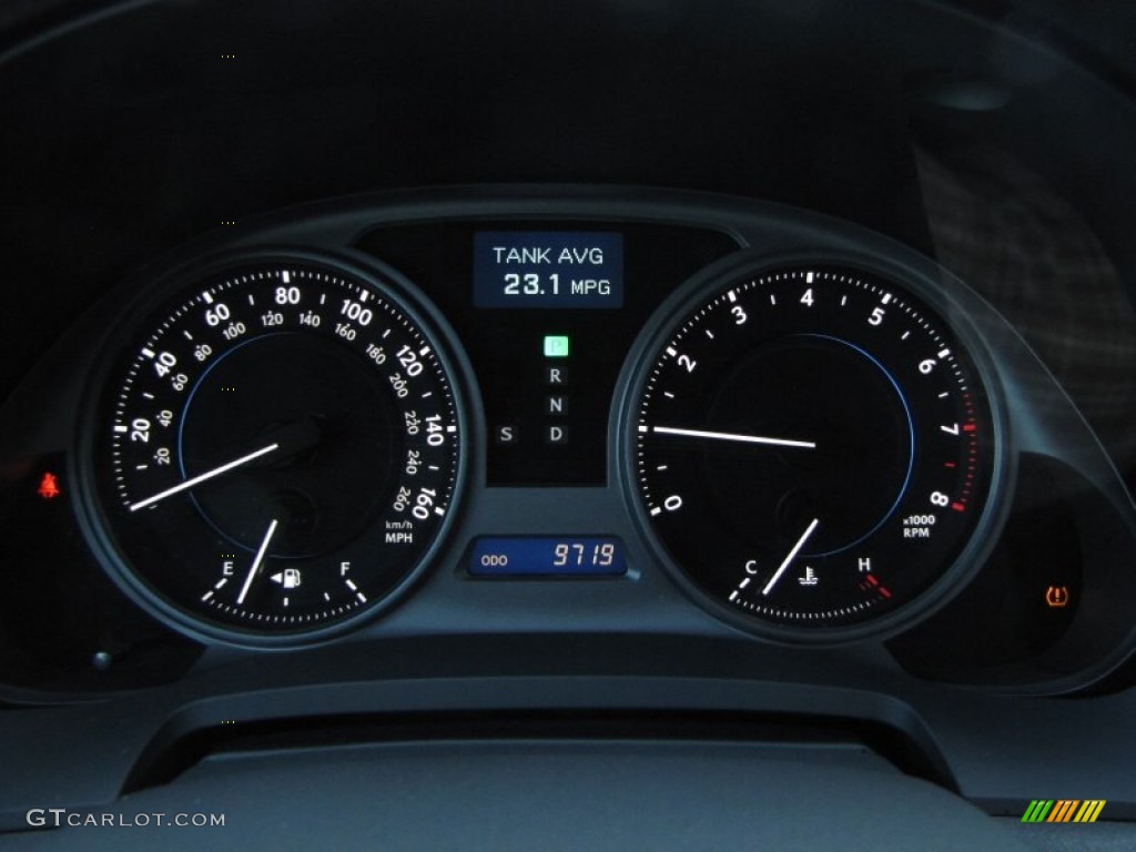 2010 Lexus IS 250 Gauges Photo #52376260